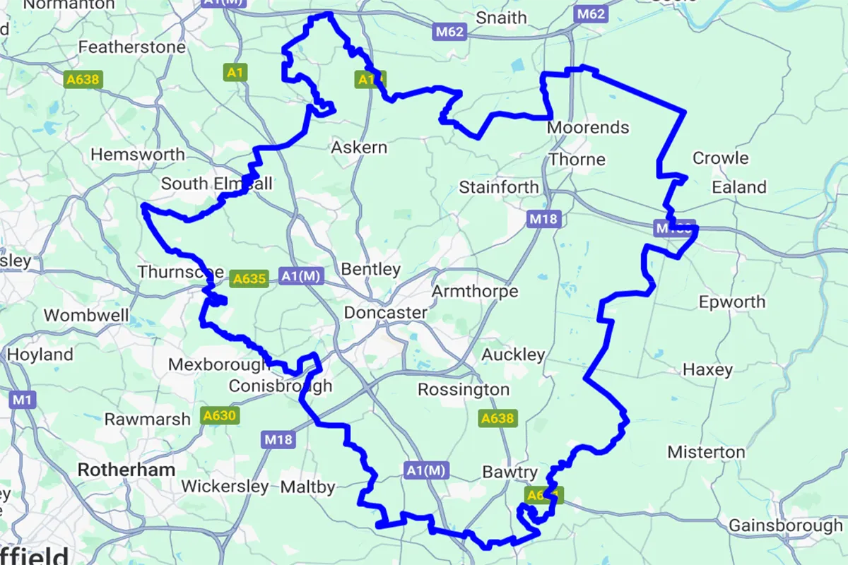 Doncaster Territory Map
